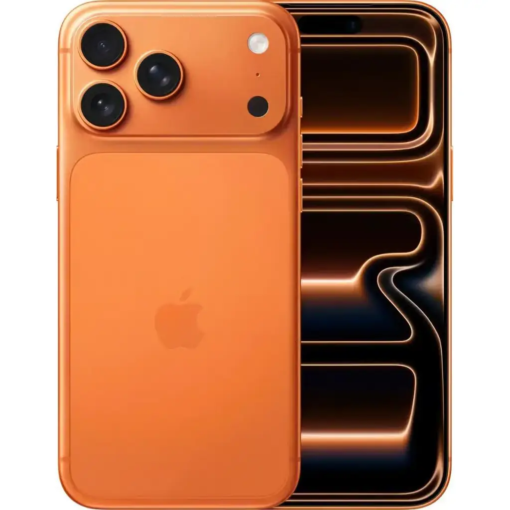 iphone 17 pro max naranja cósmico