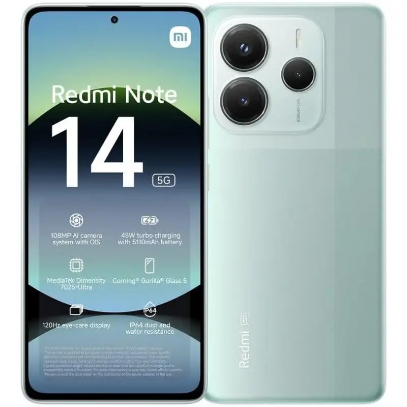 xiaomi-redmi-note-14-5g-verde Xiaomi Note 14 5G